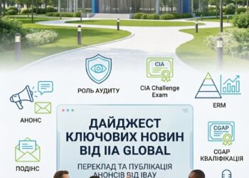 🌟 ІВАУ представляє нову ініціативу: Дайджест ключових новин від IIA Global!